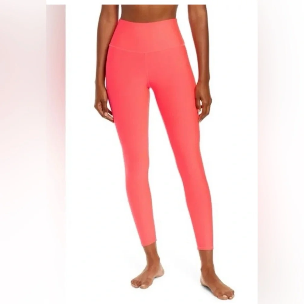 Alo 7/8 high waist airlift leggings - coral S